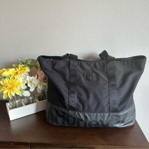 Hurley black Solid Beach Women's tote  👜